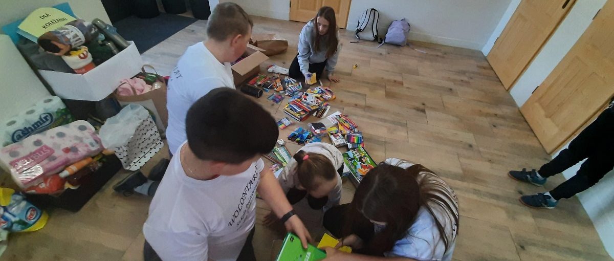 Akcja charytatywna „Wyprawka szkolna dla kolegi i koleżanki z Ukrainy”