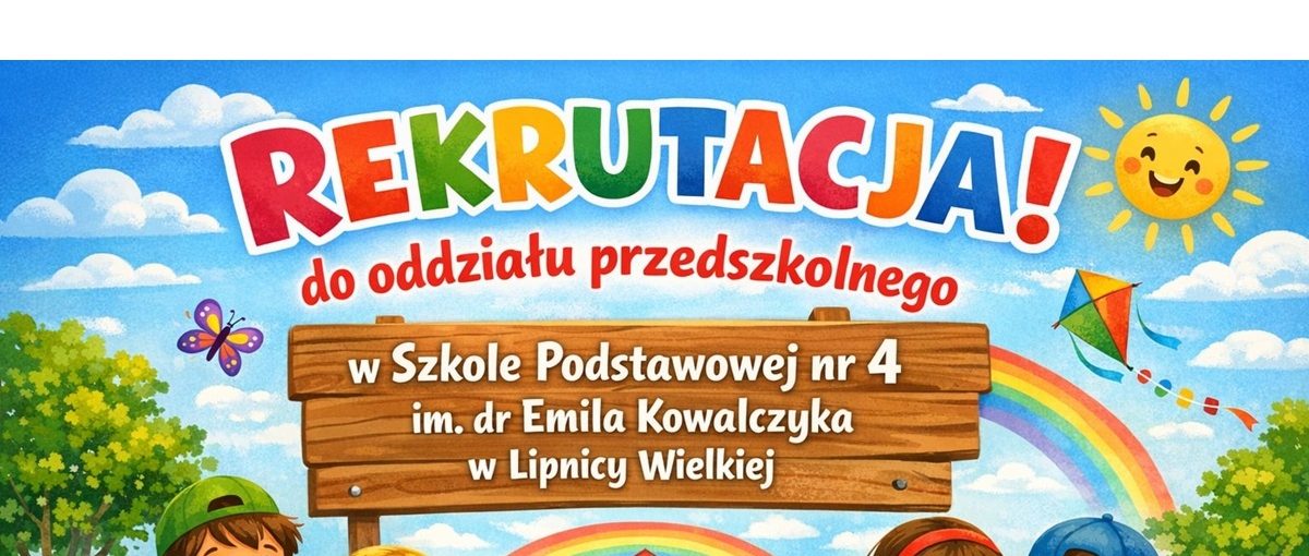 Rekrutacja do oddziału przedszkolnego